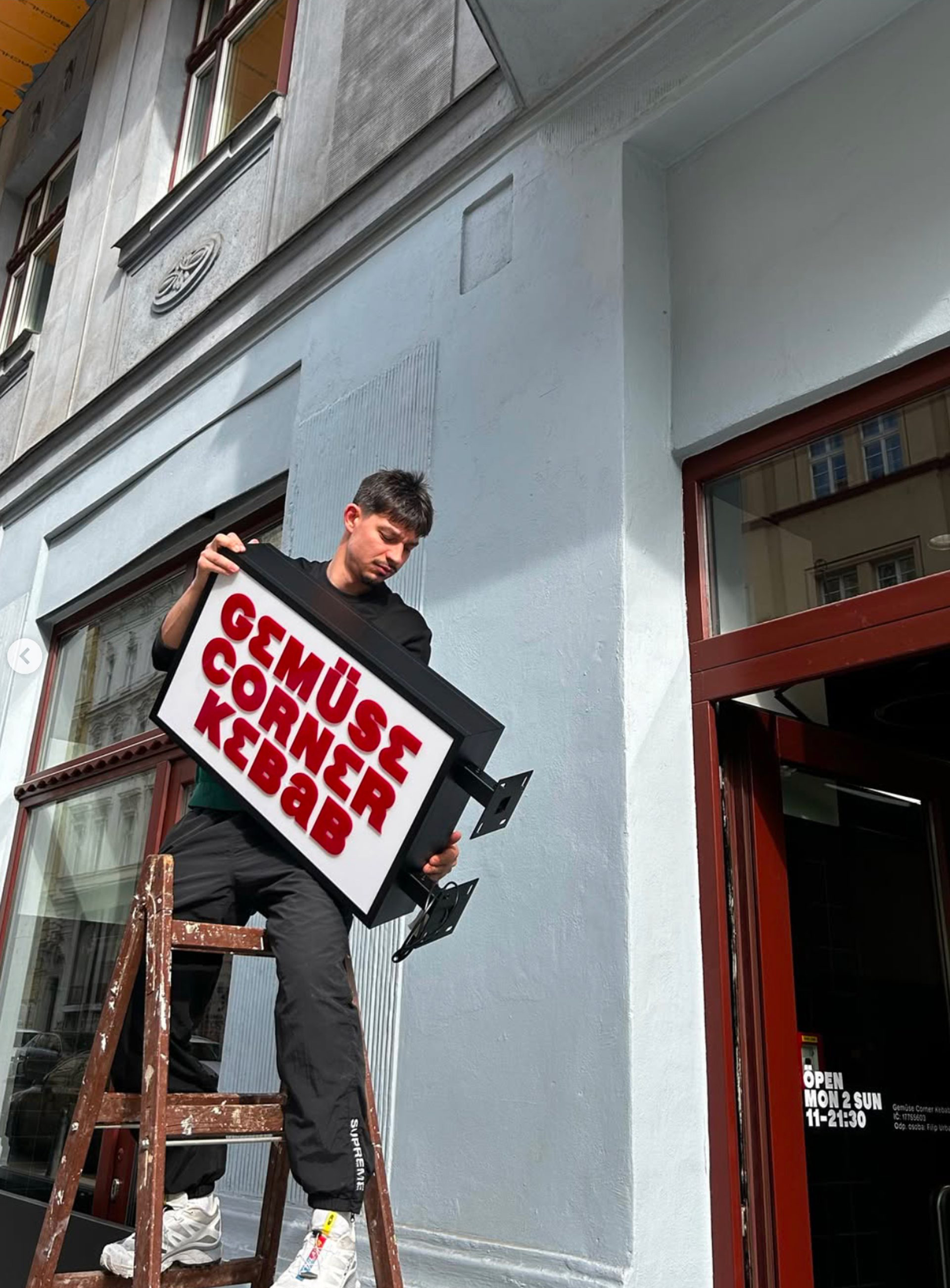Gemüse Corner Kebab Praha