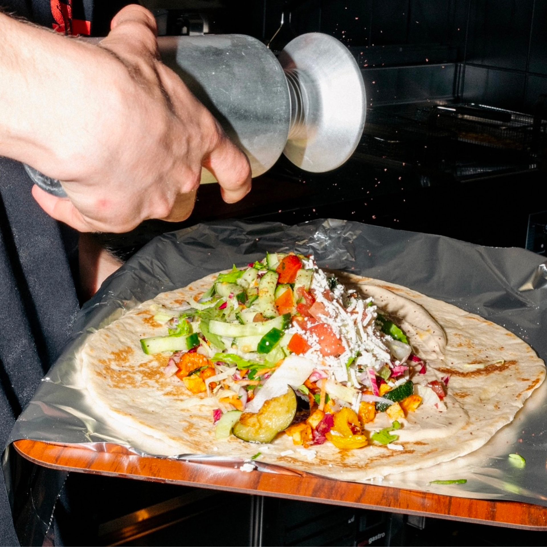 Gemüse Corner Kebab Praha